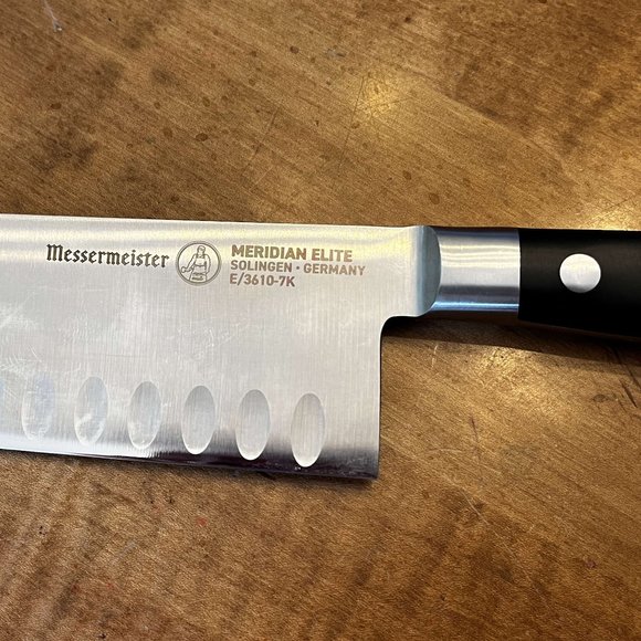 MESSERMEISTER Meridian Elite 7" Santoku Kitchen Knife, made in Germany - Picture 5 of 6